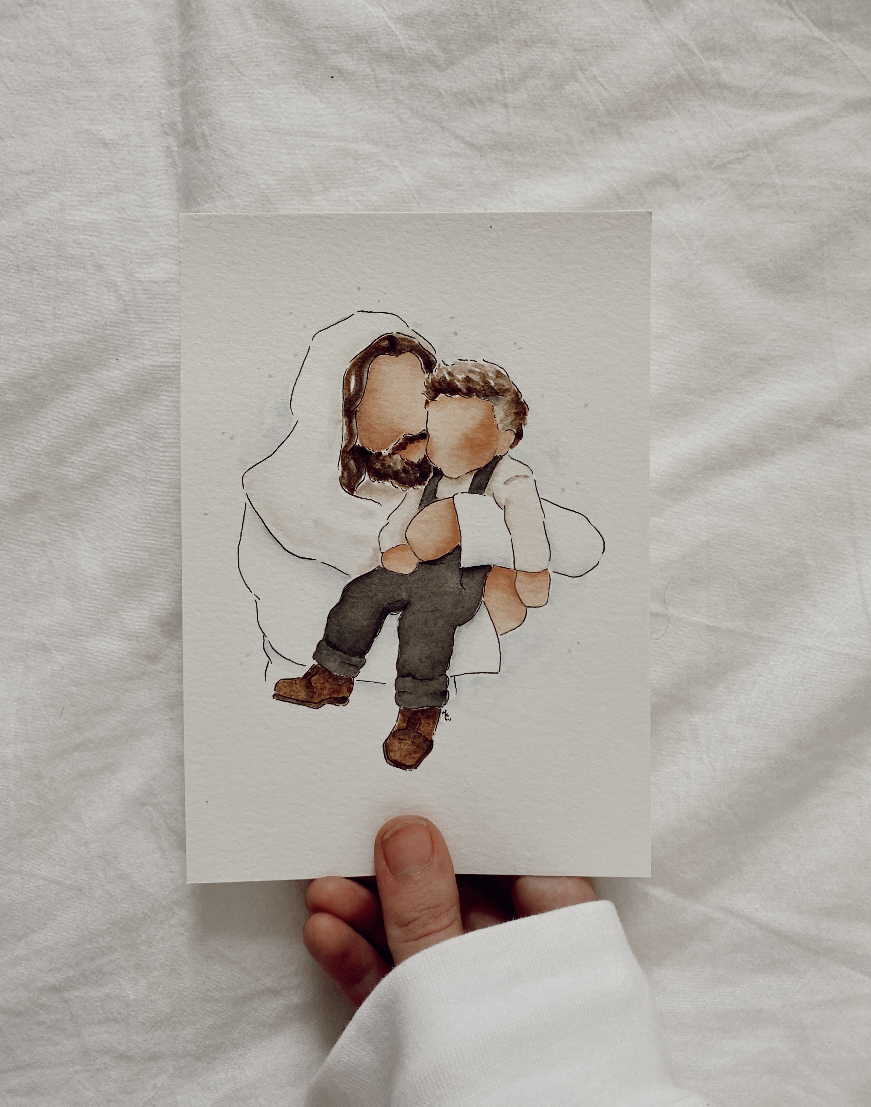 Jesus With Kid